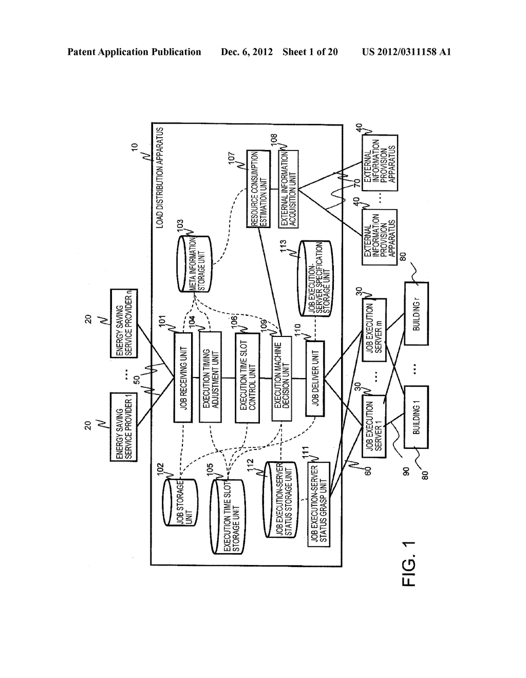 APPARATUS AND A METHOD FOR DISTRIBUTING LOAD, AND A NON-TRANSITORY     COMPUTER READABLE MEDIUM THEREOF - diagram, schematic, and image 02