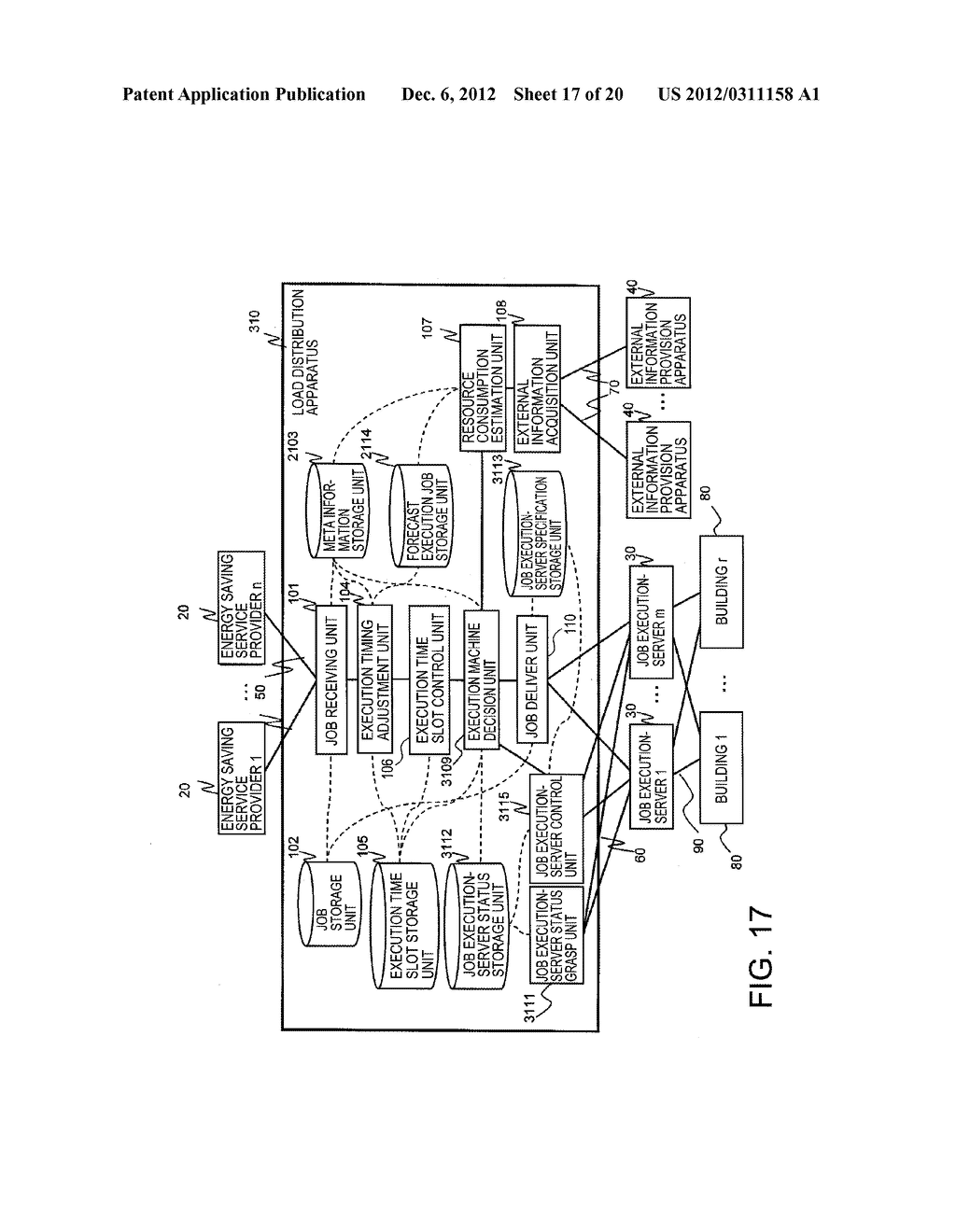 APPARATUS AND A METHOD FOR DISTRIBUTING LOAD, AND A NON-TRANSITORY     COMPUTER READABLE MEDIUM THEREOF - diagram, schematic, and image 18