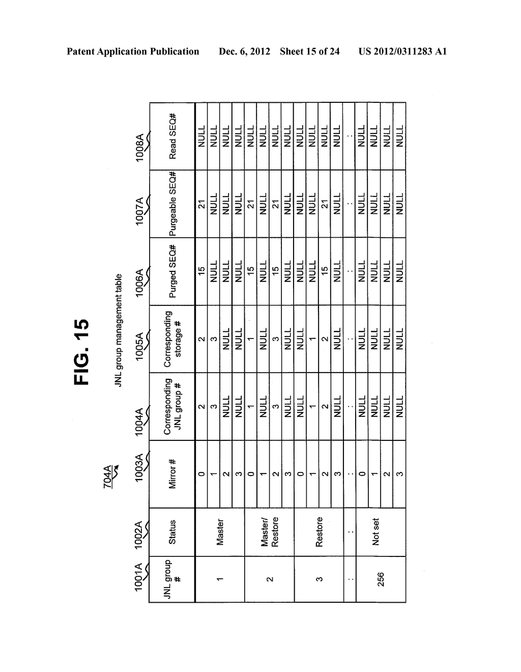 ASYNCHRONOUS REMOTE COPY SYSTEM AND STORAGE CONTROL METHOD - diagram, schematic, and image 16