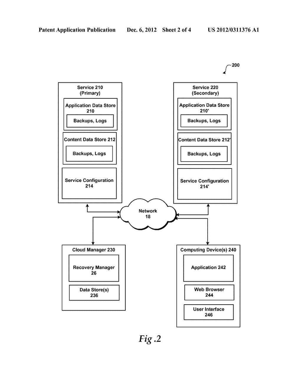 RECOVERY SERVICE LOCATION FOR A SERVICE - diagram, schematic, and image 03