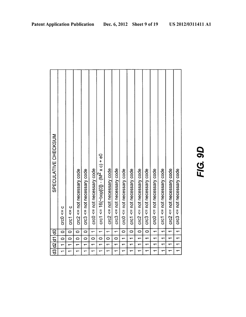 Speed-optimized computation of cyclic redundancy check codes - diagram, schematic, and image 10