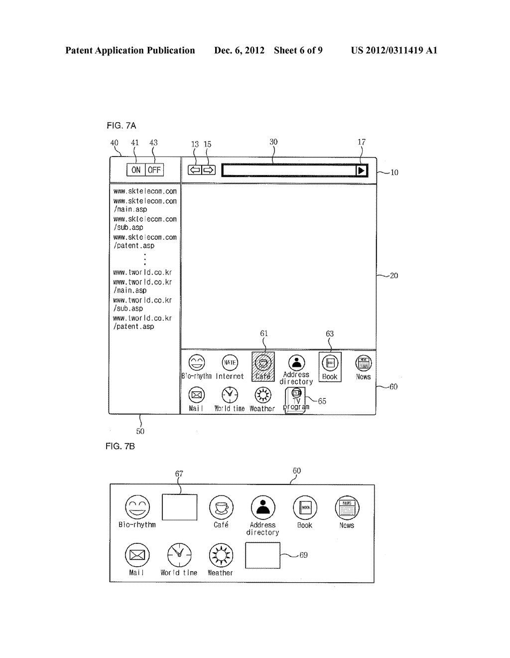 SYSTEM FOR DISPLAYING CACHED WEBPAGES, A SERVER THEREFOR, A TERMINAL     THEREFOR, A METHOD THEREFOR AND A COMPUTER-READABLE RECORDING MEDIUM ON     WHICH THE METHOD IS RECORDED - diagram, schematic, and image 07