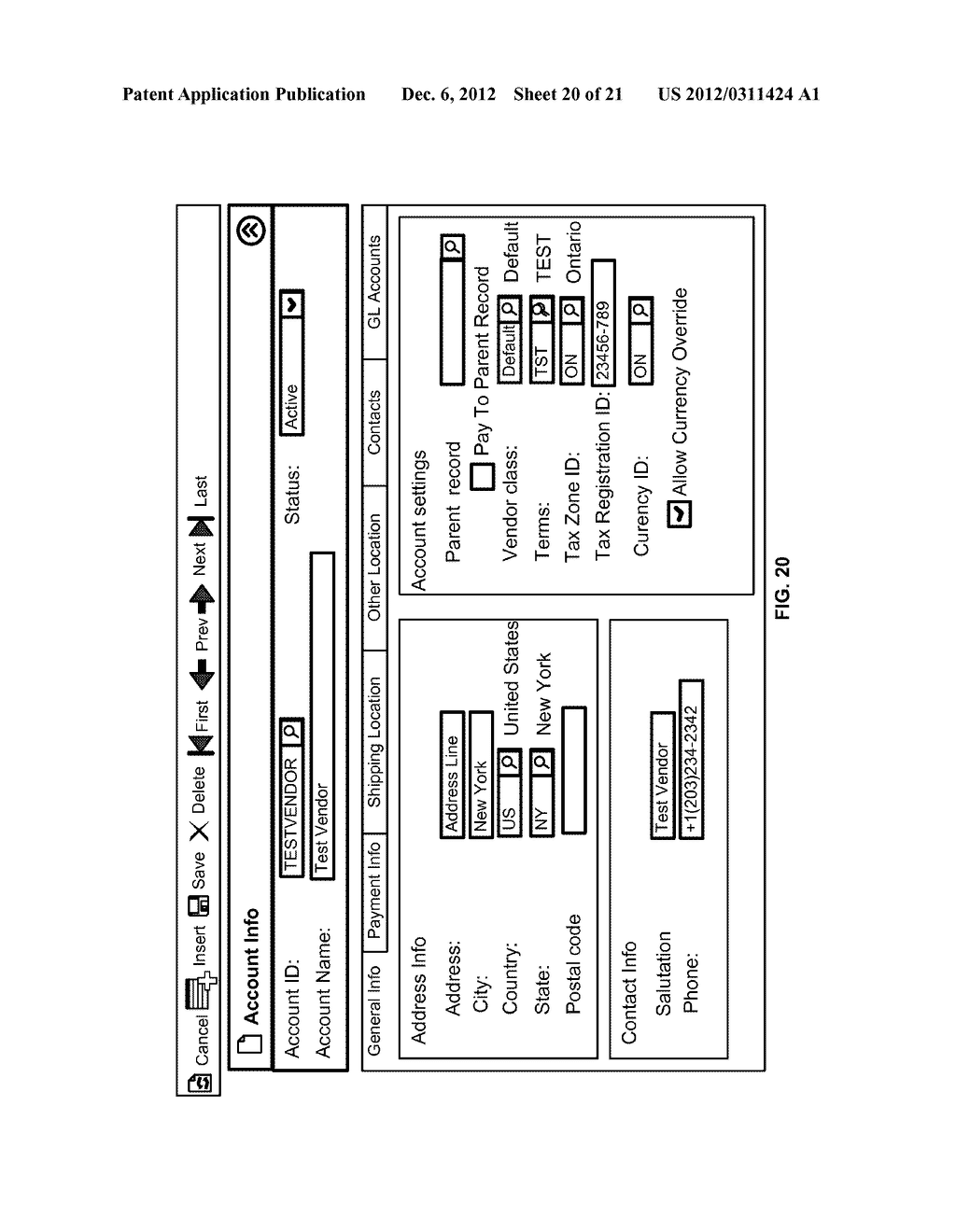 SYSTEM AND METHOD FOR MANAGING WEB-BASED FORMS AND DYNAMIC CONTENT OF     WEBSITE - diagram, schematic, and image 21