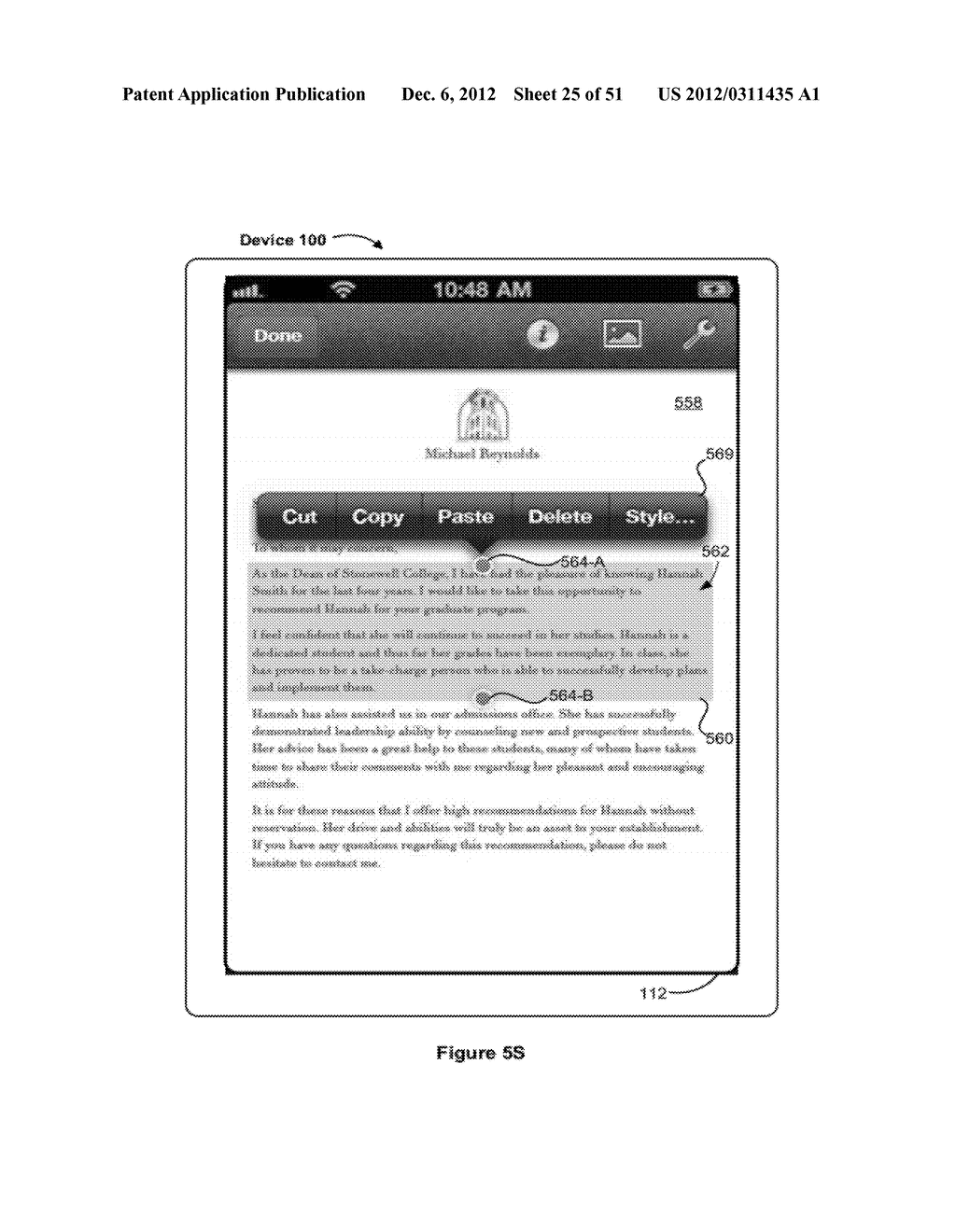 Devices, Methods, and Graphical User Interfaces for Document Manipulation - diagram, schematic, and image 26