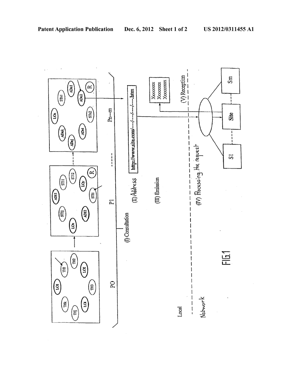 METHOD AND DEVICE FOR ACCESSING INFORMATION SOURCES AND SERVICES ON THE     WEB - diagram, schematic, and image 02