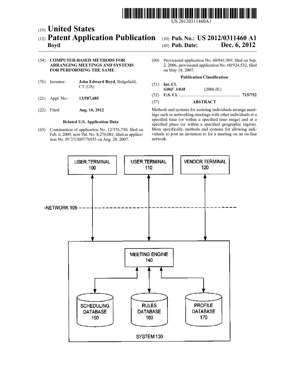 Computer-Based Methods for Arranging Meetings and Systems for Performing     the Same - diagram, schematic, and image 01