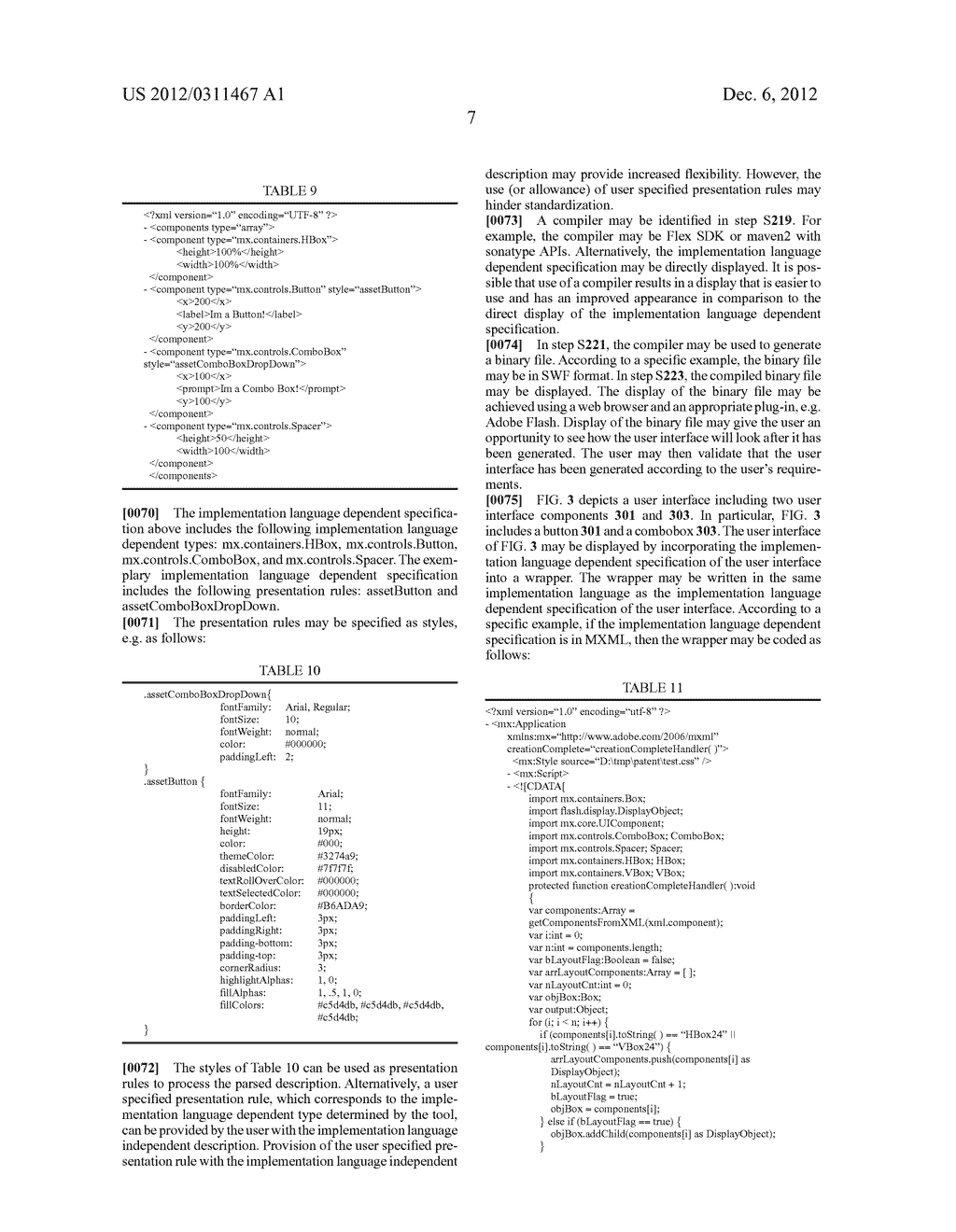 COMPUTER-IMPLEMENTED METHOD, SYSTEM AND COMPUTER PROGRAM PRODUCT FOR     DISPLAYING A USER INTERFACE COMPONENT - diagram, schematic, and image 17