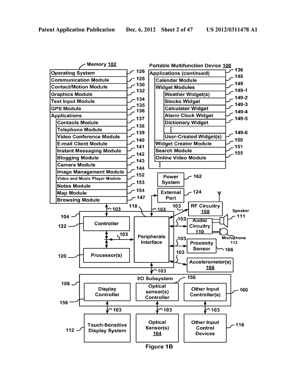 Methods and Graphical User Interfaces for Conducting Searches on a     Portable Multifunction Device - diagram, schematic, and image 03