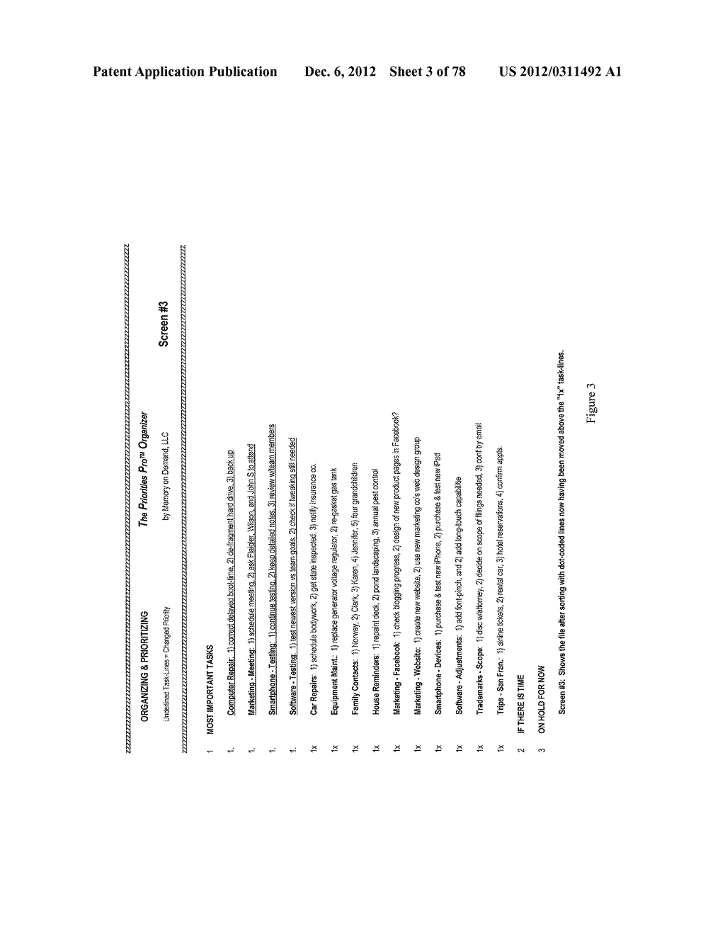 AUTOMATED METHOD OF CAPTURING, PRESERVING AND ORGANIZING THOUGHTS AND     IDEAS - diagram, schematic, and image 04