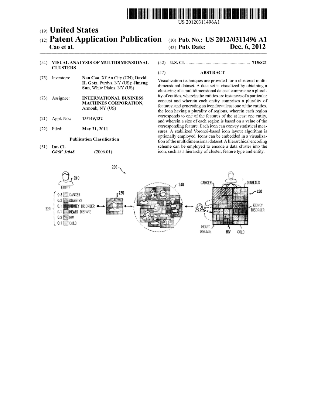 Visual Analysis of Multidimensional Clusters - diagram, schematic, and image 01