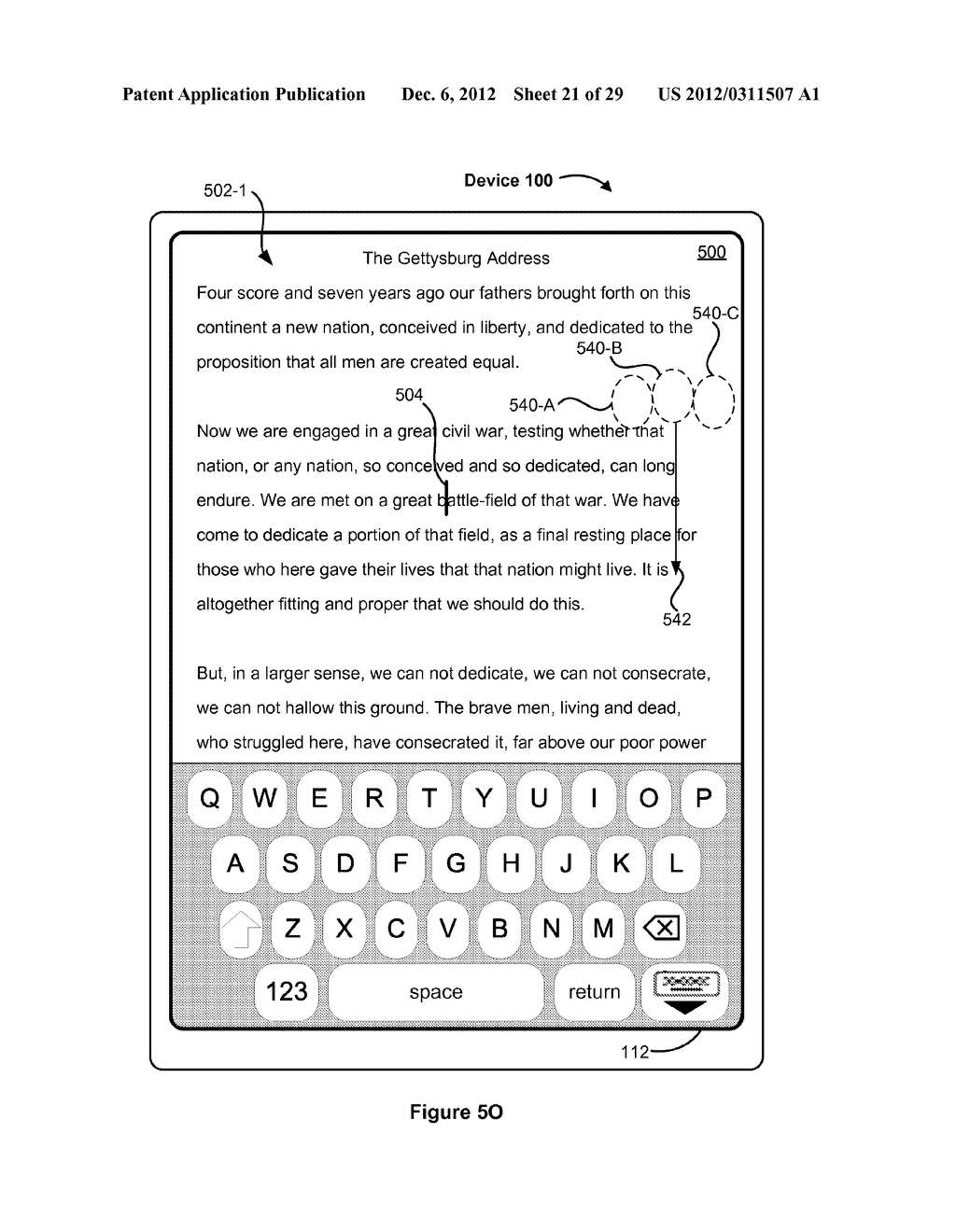 Devices, Methods, and Graphical User Interfaces for Navigating and Editing     Text - diagram, schematic, and image 22