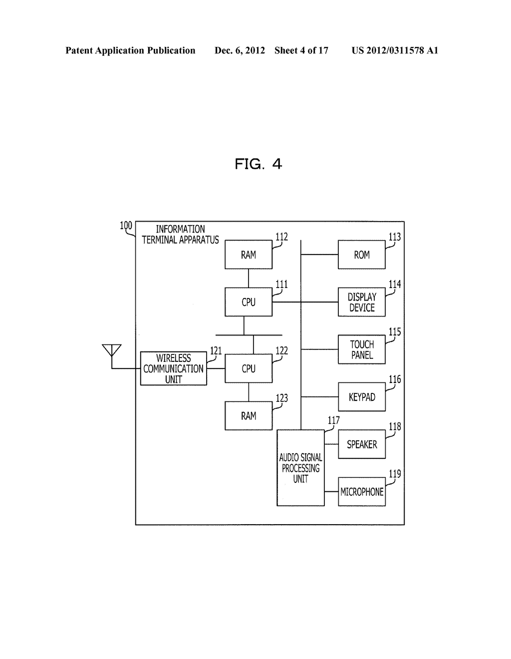 INFORMATION TERMINAL APPARATUS AND METHOD THEREOF - diagram, schematic, and image 05