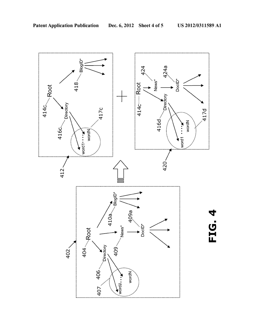 SYSTEMS AND METHODS FOR PROCESSING HIERARCHICAL DATA IN A MAP-REDUCE     FRAMEWORK - diagram, schematic, and image 05