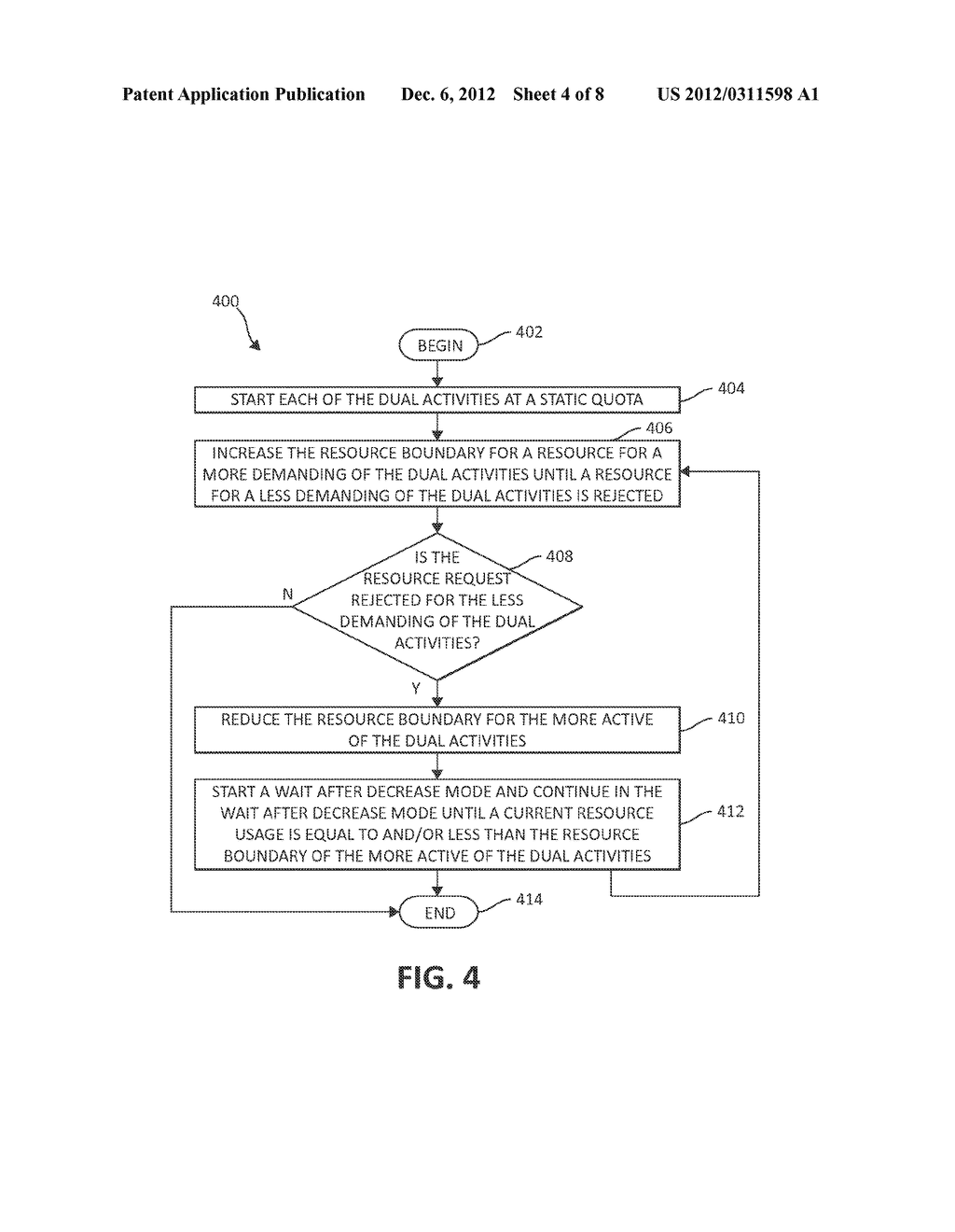 RESOURCE ALLOCATION FOR A PLURALITY OF RESOURCES FOR A DUAL ACTIVITY     SYSTEM - diagram, schematic, and image 05