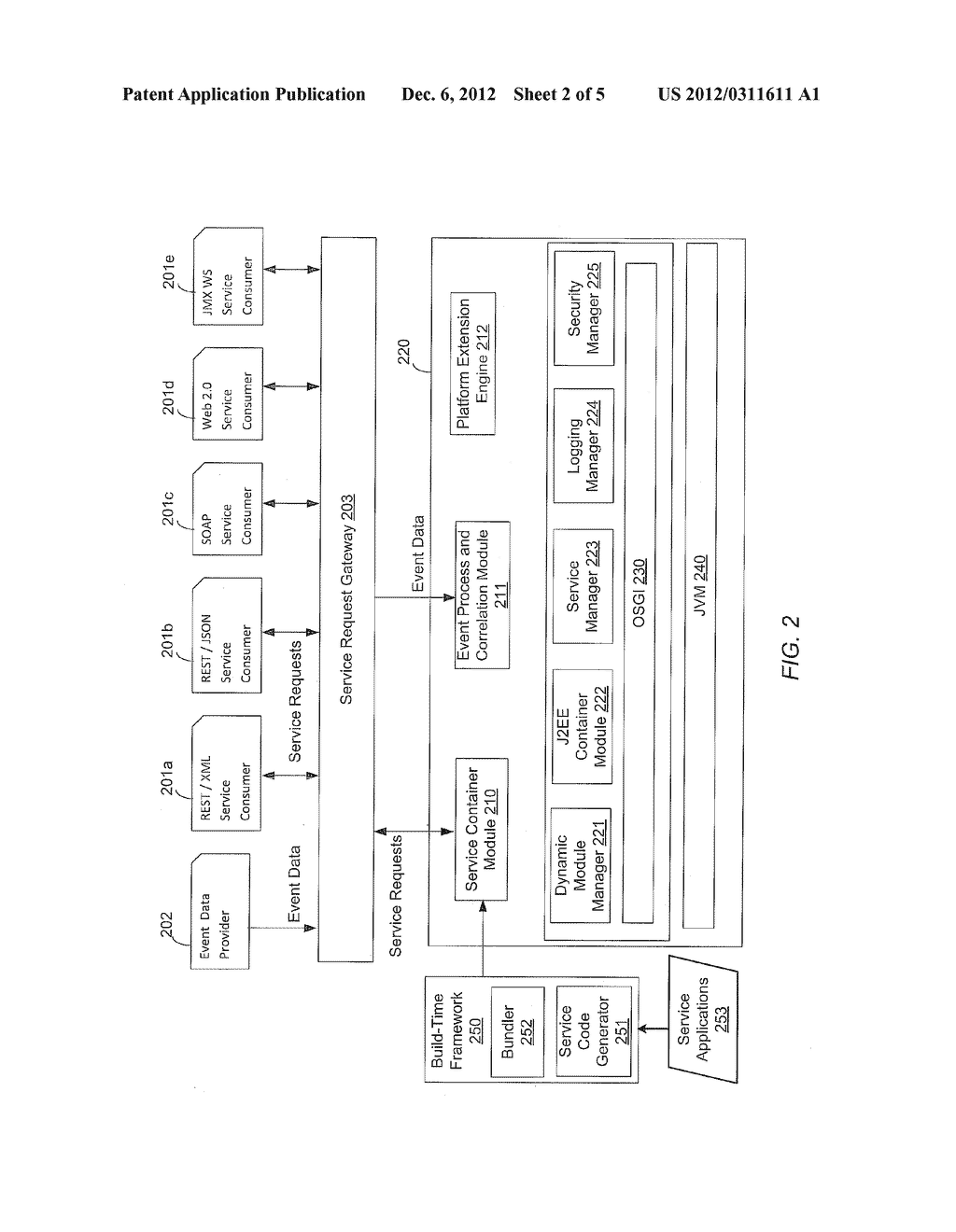 EXTENDABLE EVENT PROCESSING THROUGH SERVICES - diagram, schematic, and image 03