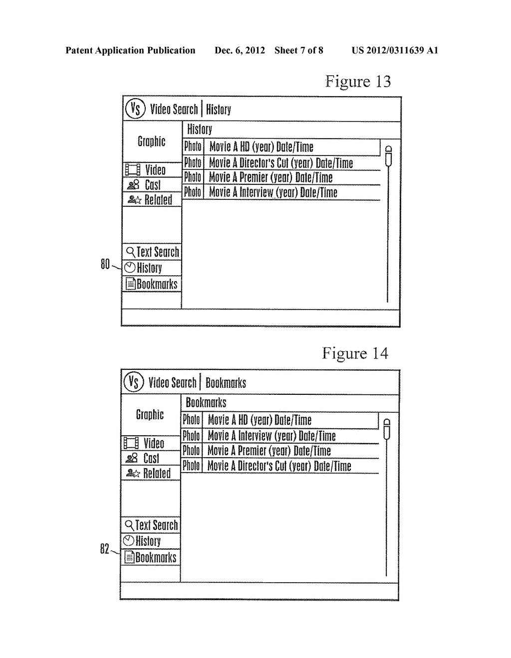 VIDEO SEARCHING USING TV AND USER INTERFACES THEREFOR - diagram, schematic, and image 08