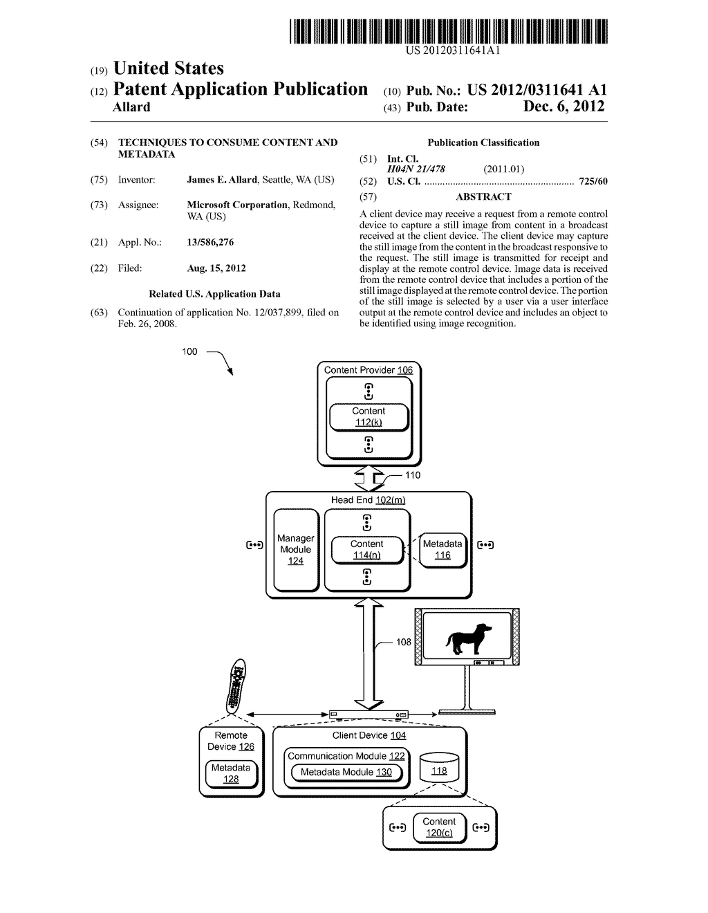 Techniques to Consume Content and Metadata - diagram, schematic, and image 01