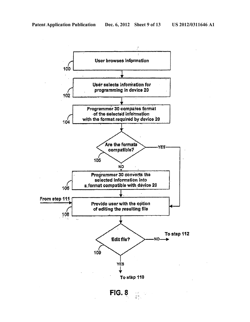 METHODS AND APPARATUSES FOR PROGRAMMING USER-DEFINED INFORMATION INTO     ELECTRONIC DEVICES - diagram, schematic, and image 10