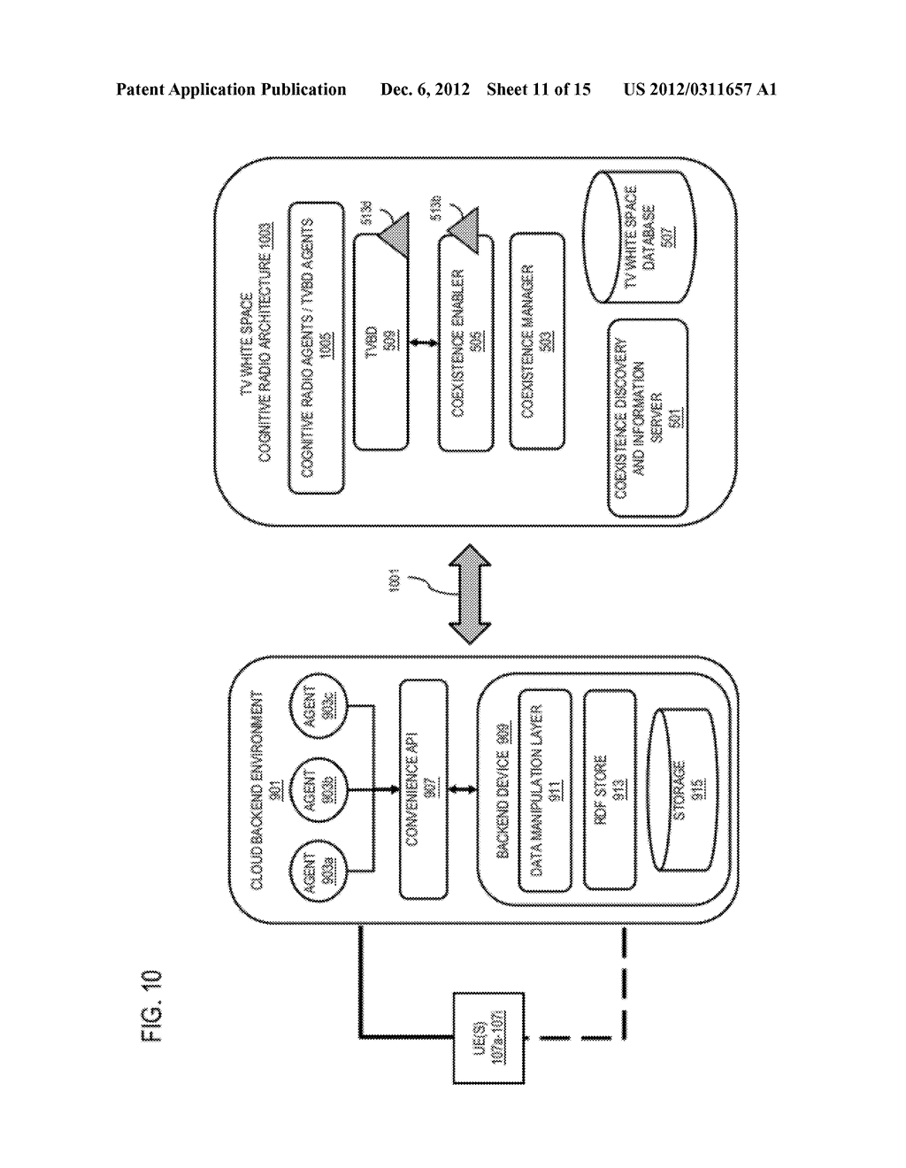 METHOD AND APPARATUS FOR PROVIDING PRIVACY IN COGNITIVE RADIO INFORMATION     SHARING - diagram, schematic, and image 12