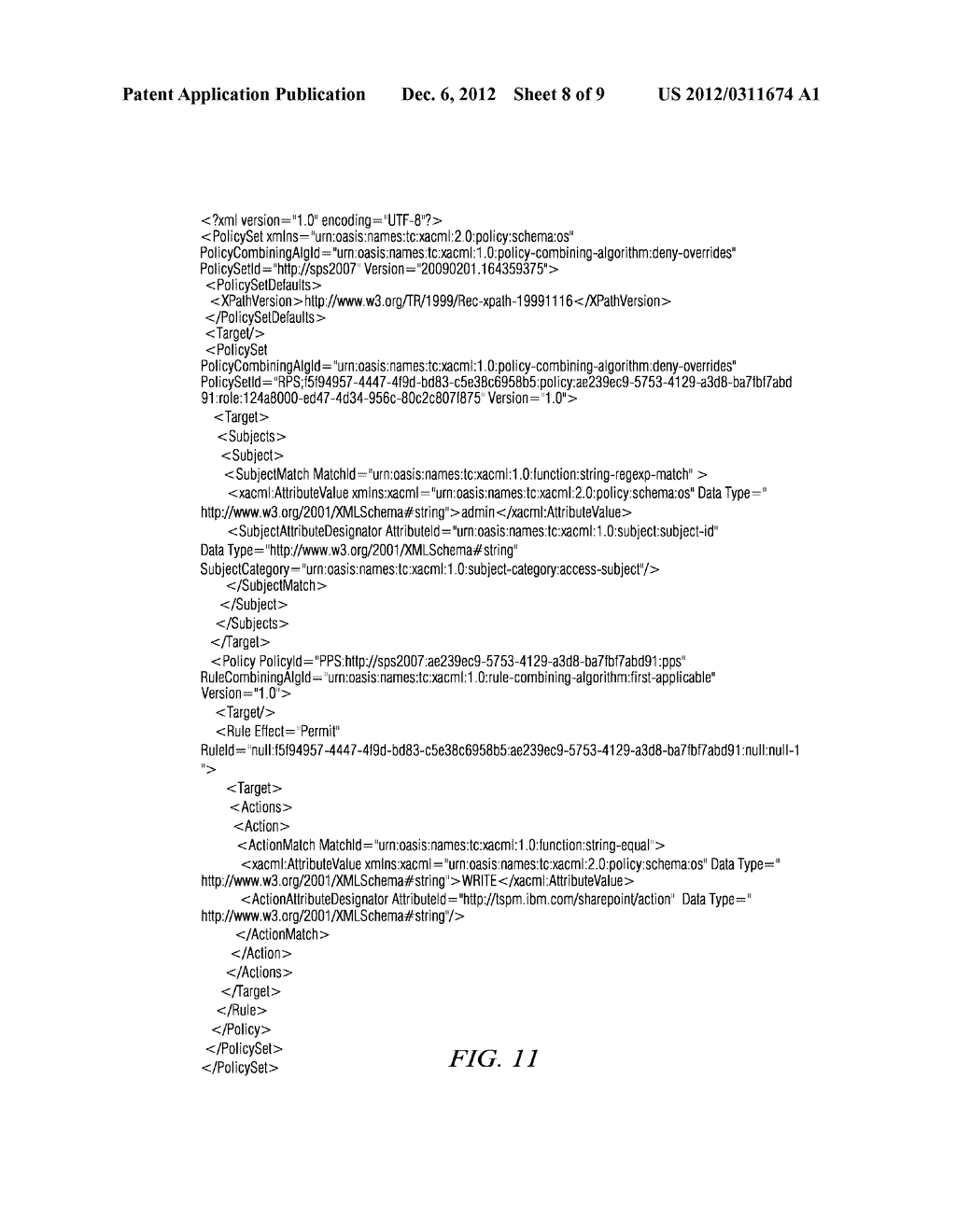 Method and system for automatic generation of cache directives for     security policy - diagram, schematic, and image 09