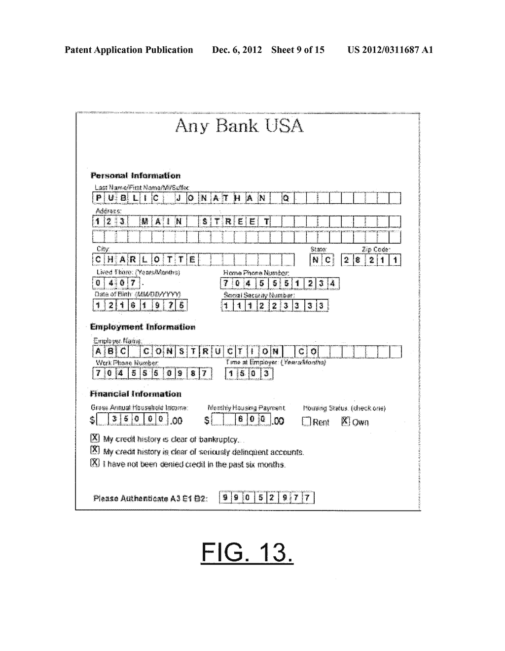 System, Method And Computer Program Product For Authenticating A Client - diagram, schematic, and image 10