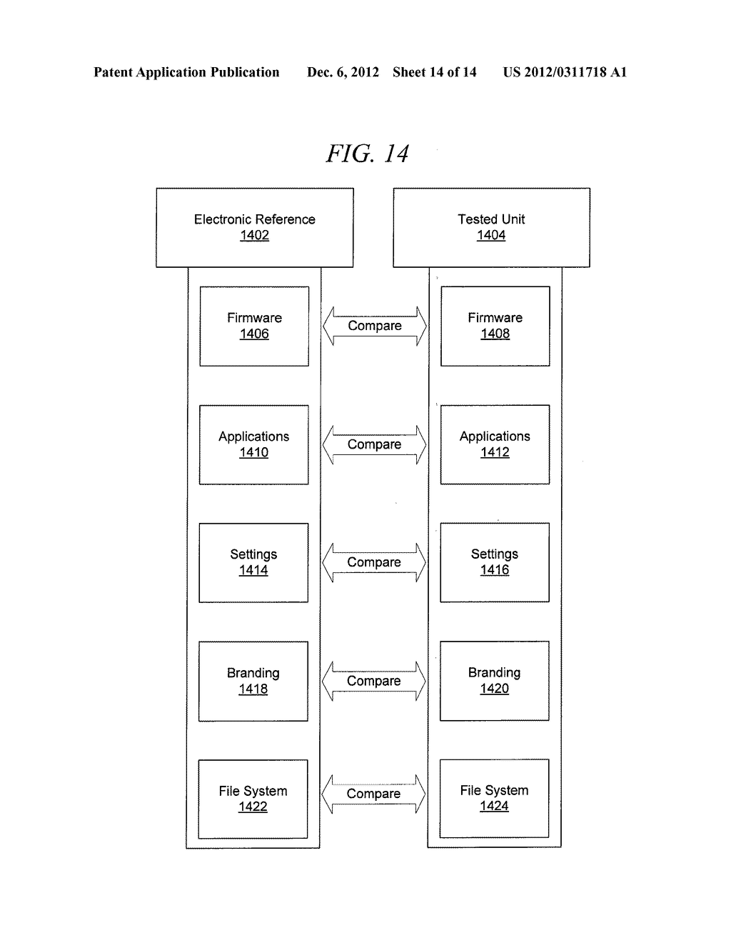 SYSTEM AND METHOD FOR PERFORMING A SOFTWARE COMPARISON - diagram, schematic, and image 15