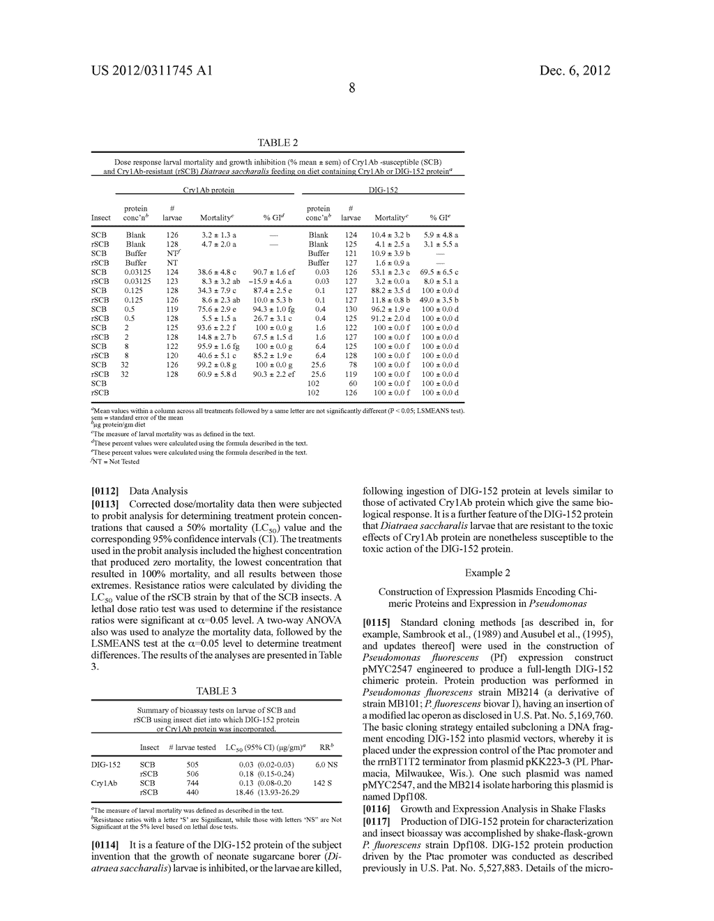 COMBINED USE OF CRY1CA AND CRY1AB PROTEINS FOR INSECT RESISTANCE     MANAGEMENT - diagram, schematic, and image 11