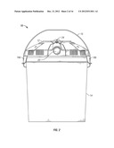 WET/DRY VACUUM APPLIANCE, DUST FILTRATION ATTACHMENT THEREFORE, AND     METHODS OF USE diagram and image