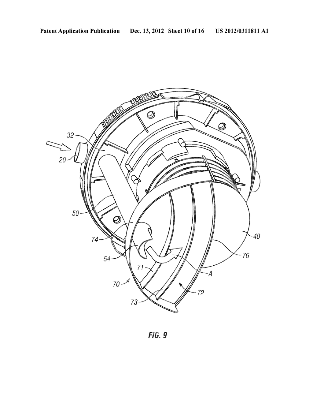 WET/DRY VACUUM APPLIANCE, DUST FILTRATION ATTACHMENT THEREFORE, AND     METHODS OF USE - diagram, schematic, and image 11