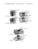 CASTER SYSTEM EQUIPPED WITH HAND-OPERATED BRAKES diagram and image