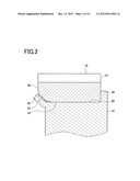 CAULKING-FASTENED COMPONENT, METHOD OF FASTENING THE CAULKING-FASTENED     COMPONENT, AND METHOD OF MANUFACTURING THE CAULKING-FASTENED COMPONENT diagram and image