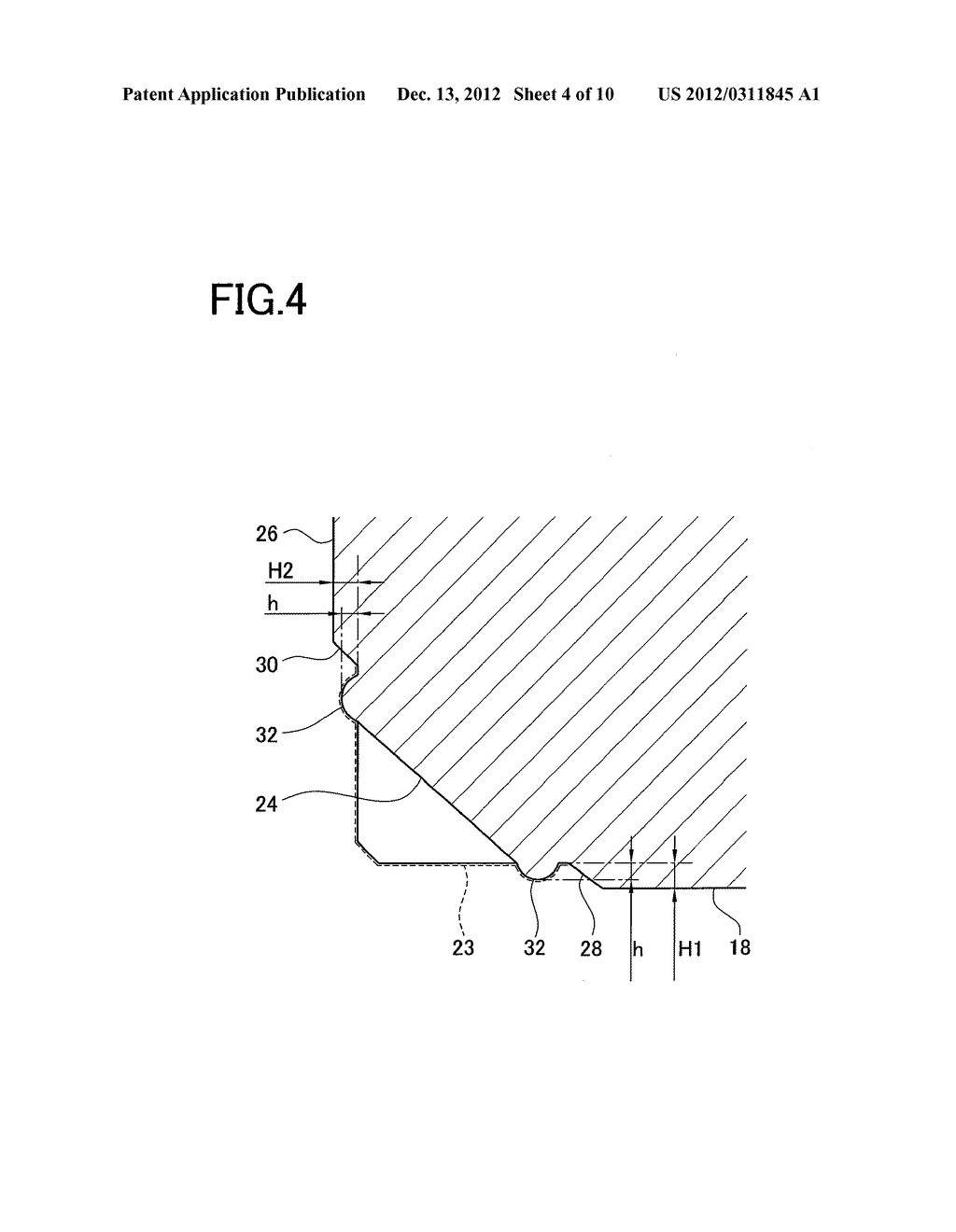 CAULKING-FASTENED COMPONENT, METHOD OF FASTENING THE CAULKING-FASTENED     COMPONENT, AND METHOD OF MANUFACTURING THE CAULKING-FASTENED COMPONENT - diagram, schematic, and image 05