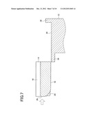 CAULKING-FASTENED COMPONENT, METHOD OF FASTENING THE CAULKING-FASTENED     COMPONENT, AND METHOD OF MANUFACTURING THE CAULKING-FASTENED COMPONENT diagram and image