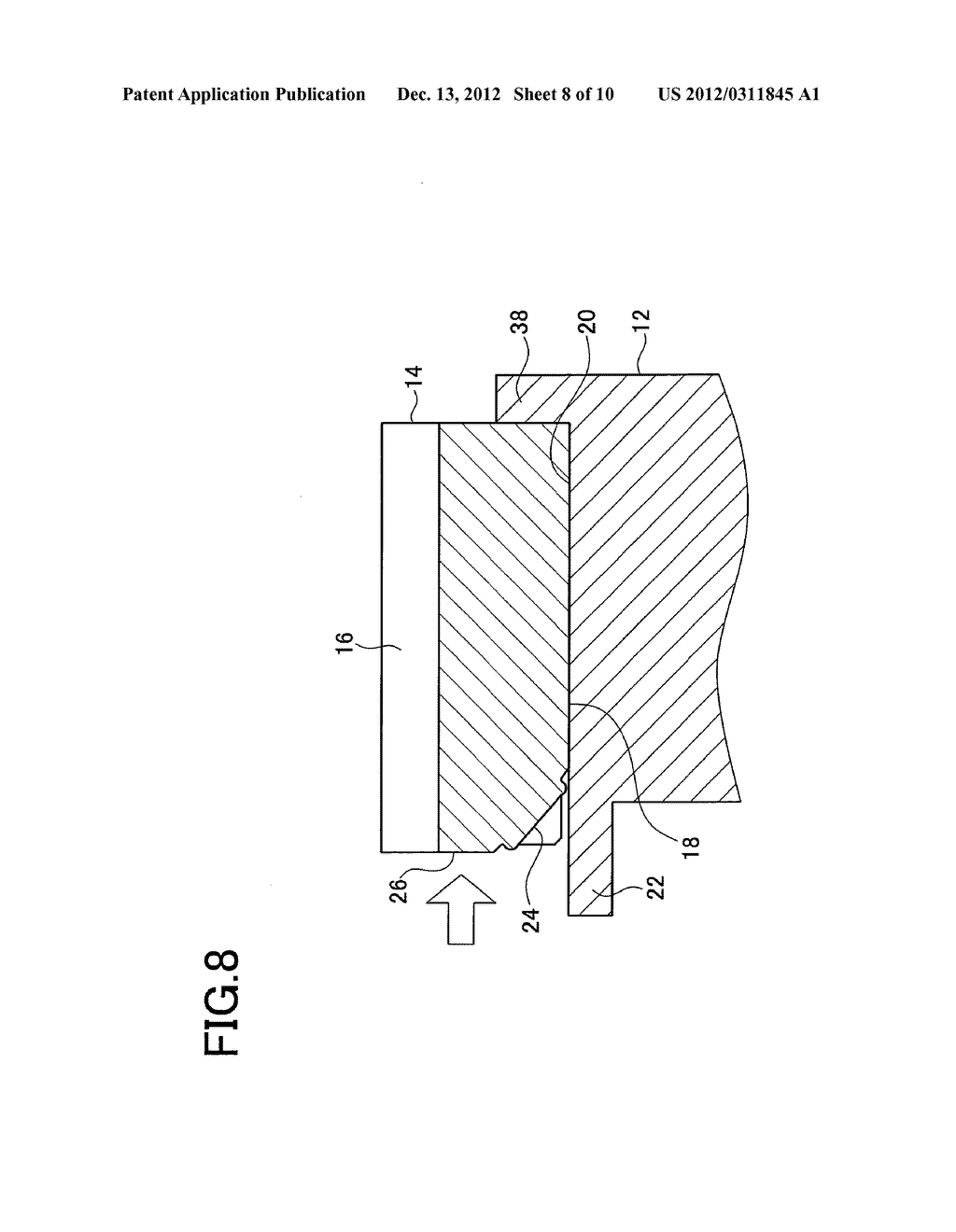 CAULKING-FASTENED COMPONENT, METHOD OF FASTENING THE CAULKING-FASTENED     COMPONENT, AND METHOD OF MANUFACTURING THE CAULKING-FASTENED COMPONENT - diagram, schematic, and image 09