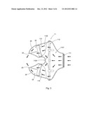 Airflow Concentrator for Electric Hairdryer diagram and image