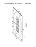 DOUBLE-SIDED PRINTED PICTURE AND FRAME UTILIZING EDGE FOLDING diagram and image