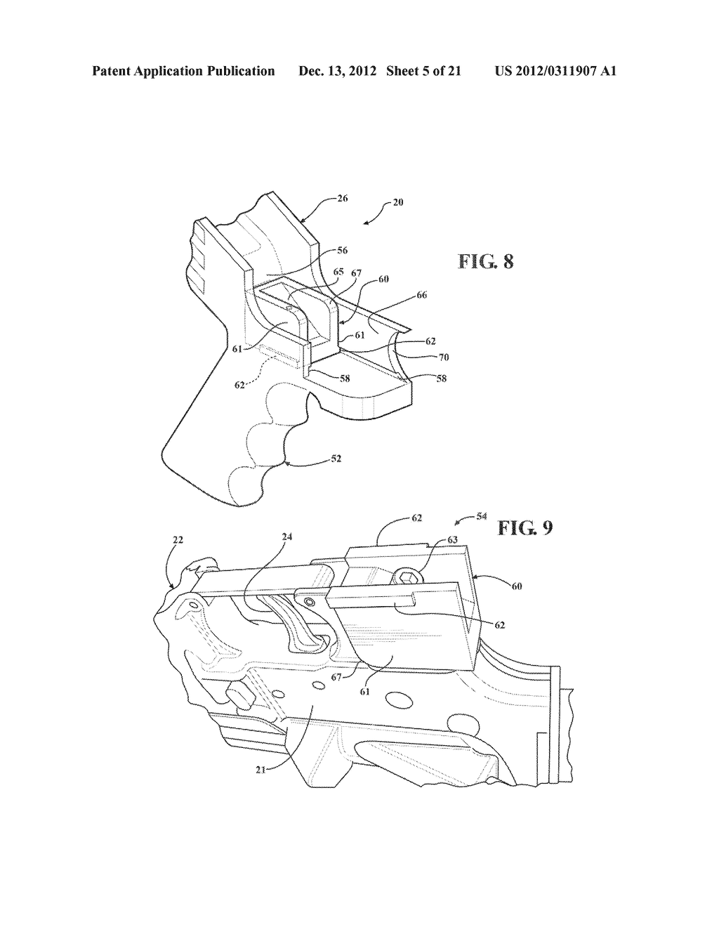 RECIPROCATING GUN STOCK WITH SHROUDED LOCK SWITCH - diagram, schematic, and image 06