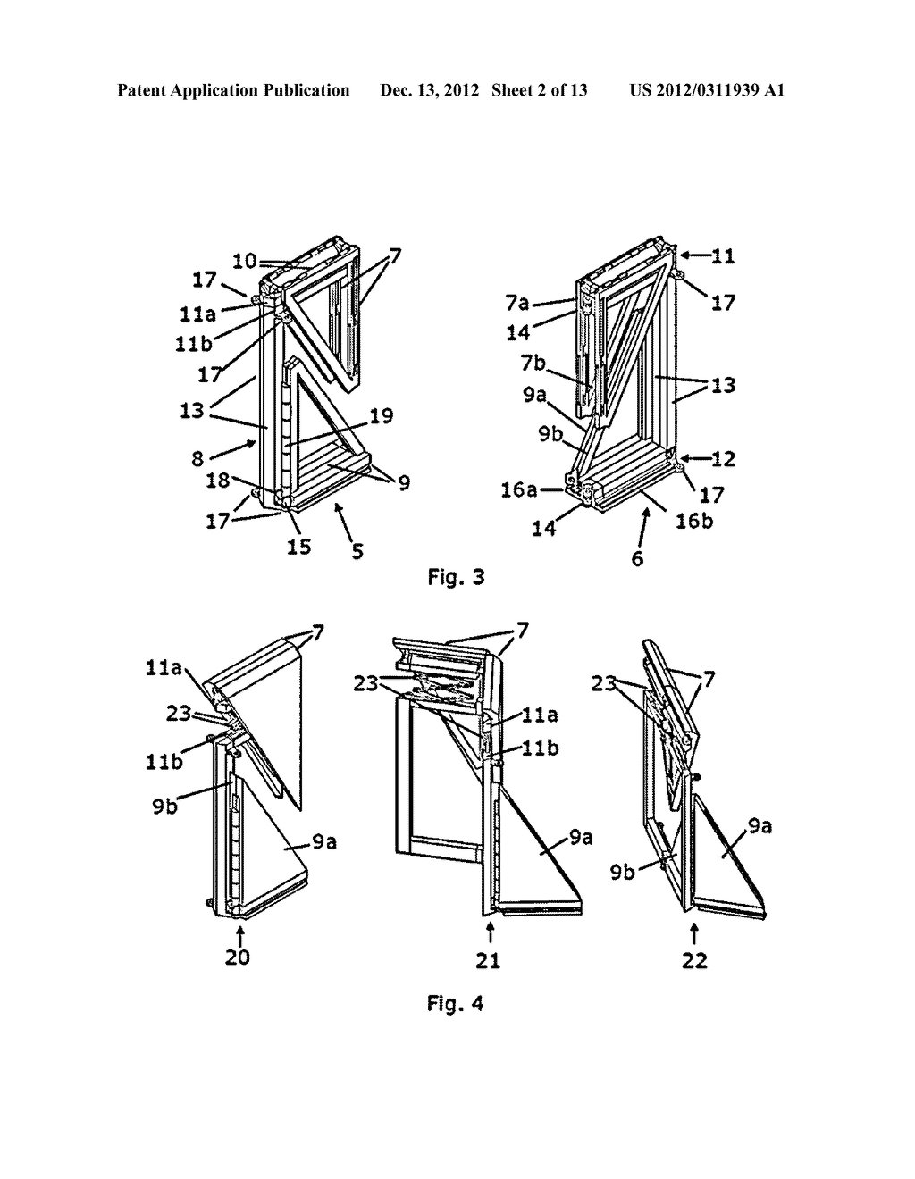 FREESTANDING BUILDING MODULE THAT IS PORTABLE AND FOLDABLE AND CAN BE     INTER-CONNECTED FOR VERTICAL AND HORIZONTAL EXPANSION - diagram, schematic, and image 03