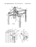 SELF-MOUNTING MODULAR STRUCTURE, FOR CONSTITUTING PROTECTED ENVIRONMENTS diagram and image