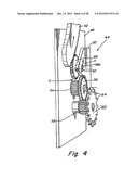 WASTE DISPOSAL DEVICE INCLUDING A DIAPHRAGM FOR TWISTING A FLEXIBLE TUBING     DISPENSED FROM A CARTRIDGE diagram and image