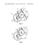 WASTE DISPOSAL DEVICE INCLUDING A DIAPHRAGM FOR TWISTING A FLEXIBLE TUBING     DISPENSED FROM A CARTRIDGE diagram and image