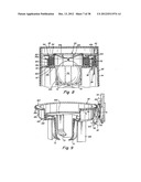 WASTE DISPOSAL DEVICE INCLUDING A DIAPHRAGM FOR TWISTING A FLEXIBLE TUBING     DISPENSED FROM A CARTRIDGE diagram and image