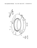 WASTE DISPOSAL DEVICE INCLUDING A DIAPHRAGM FOR TWISTING A FLEXIBLE TUBING     DISPENSED FROM A CARTRIDGE diagram and image