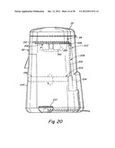 WASTE DISPOSAL DEVICE INCLUDING A DIAPHRAGM FOR TWISTING A FLEXIBLE TUBING     DISPENSED FROM A CARTRIDGE diagram and image