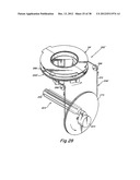 WASTE DISPOSAL DEVICE INCLUDING A DIAPHRAGM FOR TWISTING A FLEXIBLE TUBING     DISPENSED FROM A CARTRIDGE diagram and image