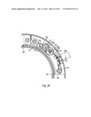 WASTE DISPOSAL DEVICE INCLUDING A DIAPHRAGM FOR TWISTING A FLEXIBLE TUBING     DISPENSED FROM A CARTRIDGE diagram and image