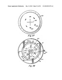 WASTE DISPOSAL DEVICE INCLUDING A DIAPHRAGM FOR TWISTING A FLEXIBLE TUBING     DISPENSED FROM A CARTRIDGE diagram and image