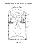 WASTE DISPOSAL DEVICE INCLUDING A DIAPHRAGM FOR TWISTING A FLEXIBLE TUBING     DISPENSED FROM A CARTRIDGE diagram and image