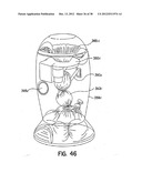 WASTE DISPOSAL DEVICE INCLUDING A DIAPHRAGM FOR TWISTING A FLEXIBLE TUBING     DISPENSED FROM A CARTRIDGE diagram and image