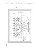 INTERNAL COMBUSTION ENGINE HAVING AN INTERFERENCE REDUCING EXHAUST     MANIFOLD diagram and image